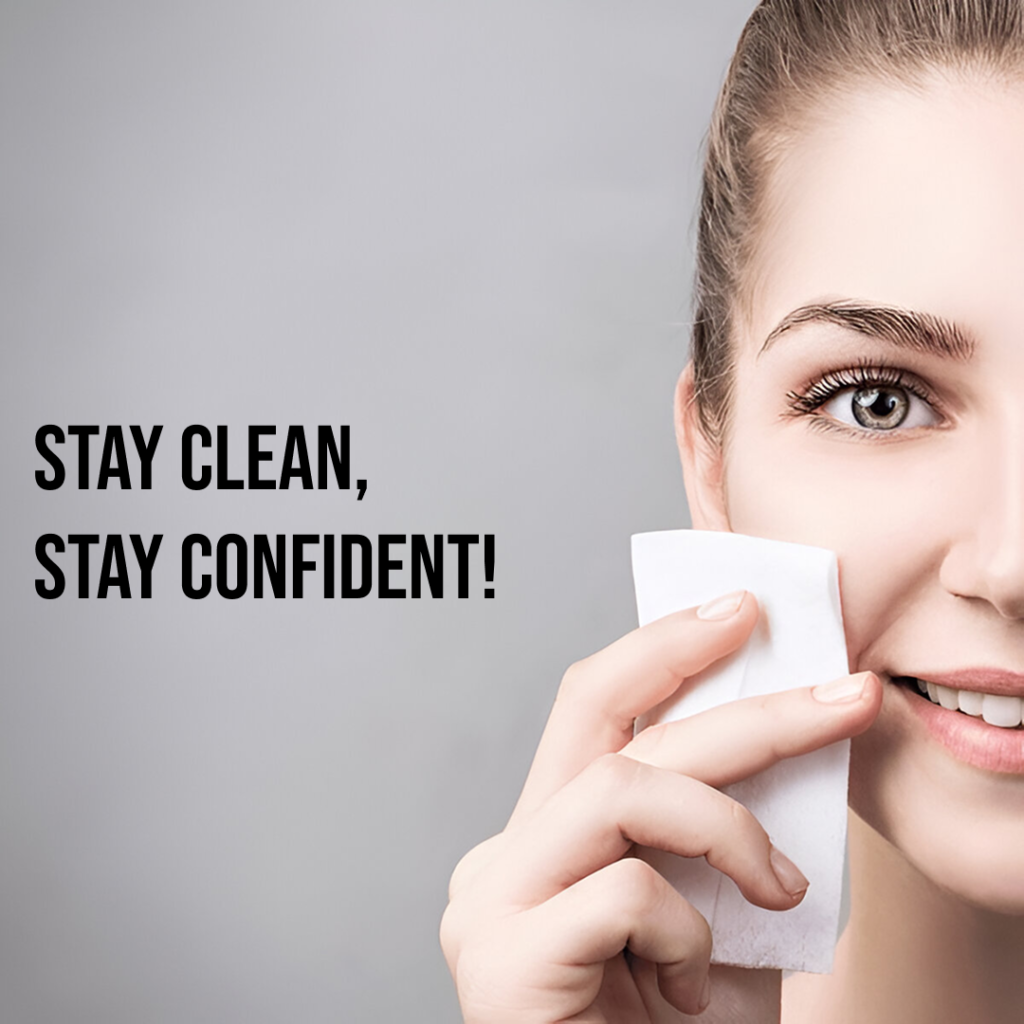 Refreshing & Cleansing Wipes (20 Pcs)